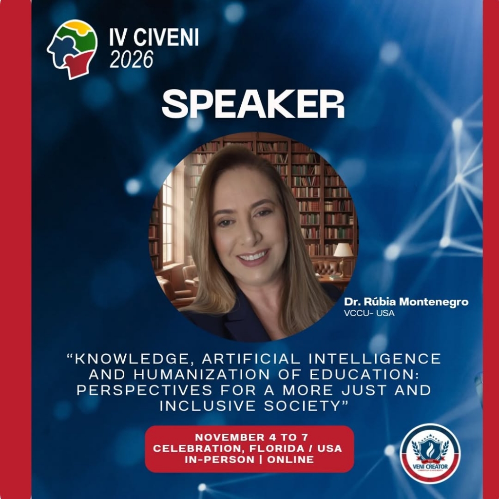 DR. RÚBIA MONTENEGRO WILL BE A SPEAKER AT THE IV CIVENI 2026